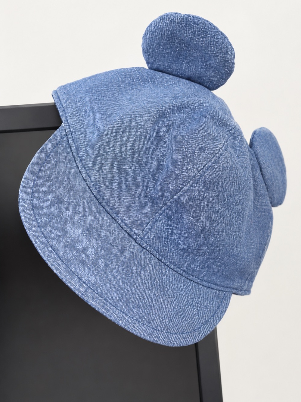 Kids Blue Denim Mickey Mouse Baseball Hat